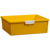 Storsystem Bin, Tray, Tote, Yellow, High Impact Polystyrene, 18.50 in W, 6 in H CE1958PY1